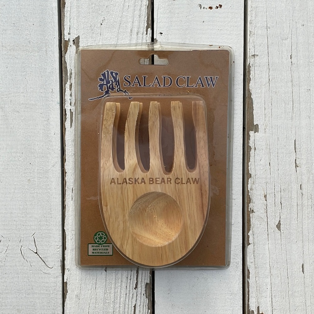 Alaska Bear Salad Claws Made from Recycled Materials